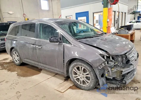 2013 Honda Odyssey Exl z USA, uszkodzony, nr VIN 5FNRL5H62DB061961